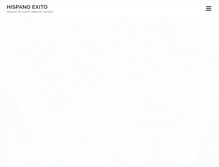 Tablet Screenshot of hispanoexito.org